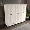  ZÜHRE 6 KAPILI DOLAP %100 MDF