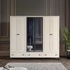  ZÜHRE 6 KAPILI DOLAP %100 MDF