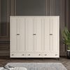  ZÜHRE 6 KAPILI DOLAP %100 MDF
