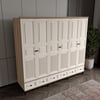  ZÜMER 6 KAPILI DOLAP %100 MDF