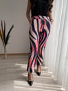 BELİ LASTİKLİ PANTOLON PEMBE