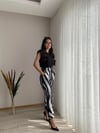 BELİ LASTİKLİ PANTOLON SİYAH