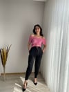 ÇİÇEKLİ BÜZGÜLÜ AYARLANABİLİR BLUZ