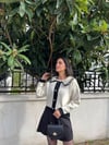 DÜĞMELİ YAKA DETAYLI KAZAK