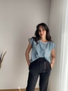 KISA KOL ÇİZGİLİ TSHIRT