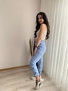 LASTİKLİ MAVİ EŞOFMAN ALT