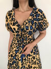 LEOPAR DESENLİ ELBİSE