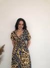 LEOPAR DESENLİ ELBİSE