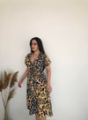 LEOPAR DESENLİ ELBİSE