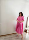 PEMBE GÖMLEK ELBİSE