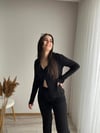 SİYAH TRİKO TAKIM 