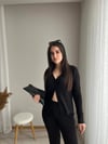SİYAH TRİKO TAKIM 