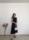 VOLANLI GİPELİ ELBİSE
