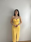 ZARA MODEL ASKILARI İNCİ KALEM ELBİSE
