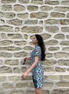 ZARA MODEL DESENLİ ELBİSE