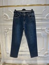 0291 Çift Taşlı Mom Jean
