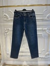0291 Çift Taşlı Mom Jean