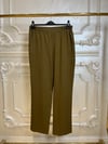 1003 Bol Paça Lastikli Tencel Pantolon