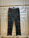 1004 Etnik Desen Pantolon