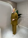 1021 Nuss Pantolonlu Takım