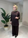 1024  Nuss Pantolonlu Takım
