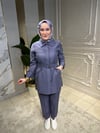 1050 Bel Kemerli Tencel Takım