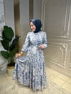 1215 Menekşe Elbise