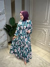 1240 Bahar Dalı Yaz Elbise