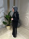 14290 Biye Detaylı Pantolon Takım