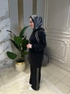 14290 Biye Detaylı Pantolon Takım