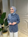 1435 Kamuflaj Desenli Tunik