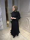 1529 Volanlı Elbise