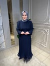 1529 Volanlı Elbise