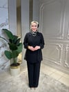 1775 Bel Kuşaklı Pantolon Takım