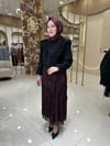 19543 Düğme Deyatlı İpek Tencel GÖMLEK