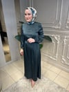 2042 Bel Kuşaklı Elbise