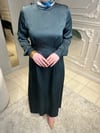 2042 Bel Kuşaklı Elbise