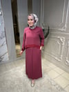 2044 Tencel Elbise
