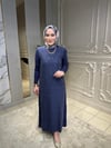 2061 Nakış İşlemeli Elbise