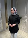 21014 Manşet Taşlı Gömlek