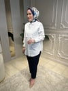 21061 Taş İşlemeli Gömlek