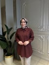 21088 Nakış Detay Gömlek