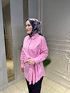 21128 Bağlamalı Gömlek