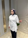 21128 Bağlamalı Gömlek