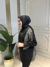 2461008 Flok Baskılı Sweat