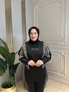 2461008 Flok Baskılı Sweat