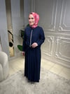 2504001 Önü Taşlı Bağlamalı Etekli Takım