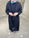 26005 Ham Keten Elbise Takım