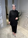3033 Nakış İşlemeli Pantolon Takım