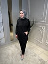 3033 Nakış İşlemeli Pantolon Takım
